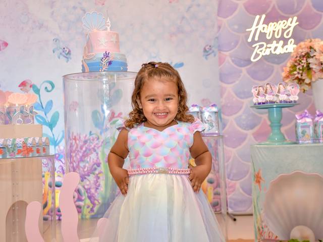 Aniversários de 3 anos Valentina