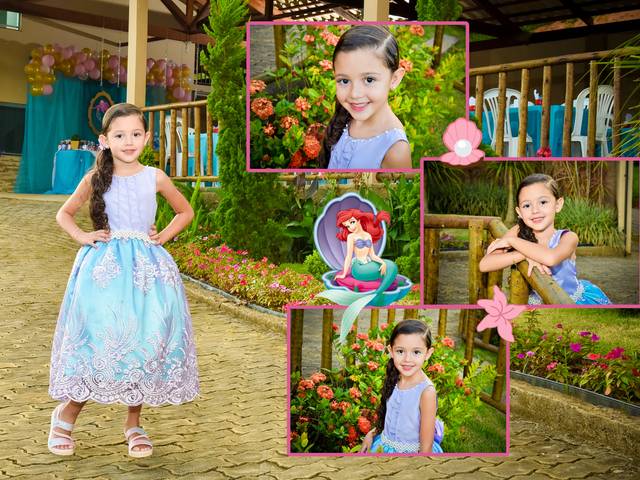 Aniversários de 5 anos de Allana 