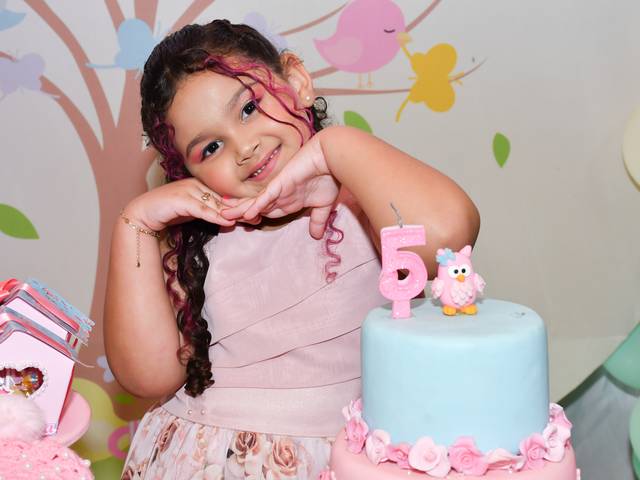 Aniversários de 5 anos Luísa
