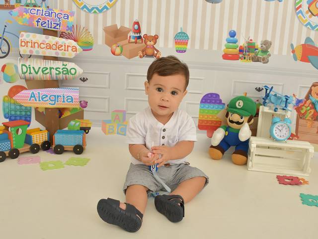 Dia das Crianças de Arthur e Júlia