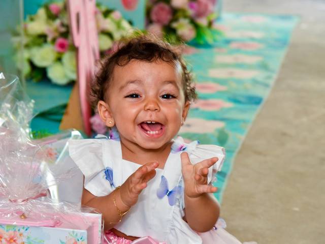 Aniversários de 1 ano de Lavínia 