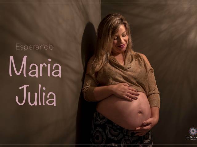 Gestante de Esperando Maria Júlia