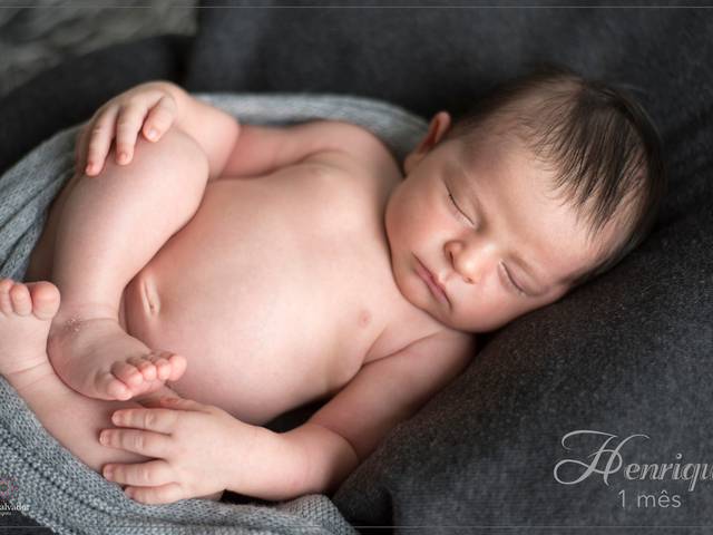 Ensaio Estúdio de Henrique - 1 mês