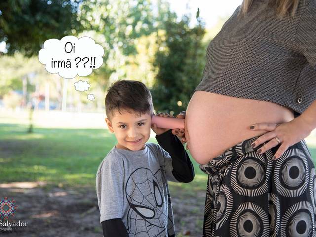 Gestante de Minha irmã tá chegando !!!!