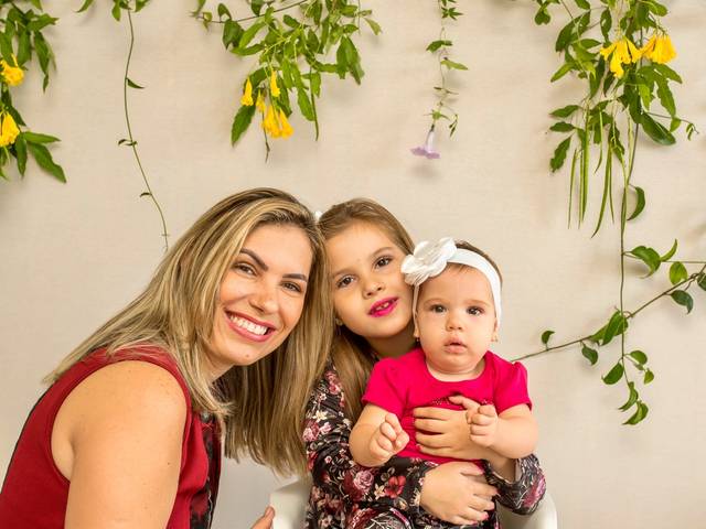 Dia das Mães 2018 de Mamãe e suas filhas