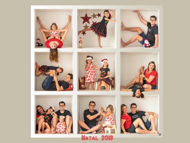 Natal 2018 - Natal no Cubo  de Aline e Família 