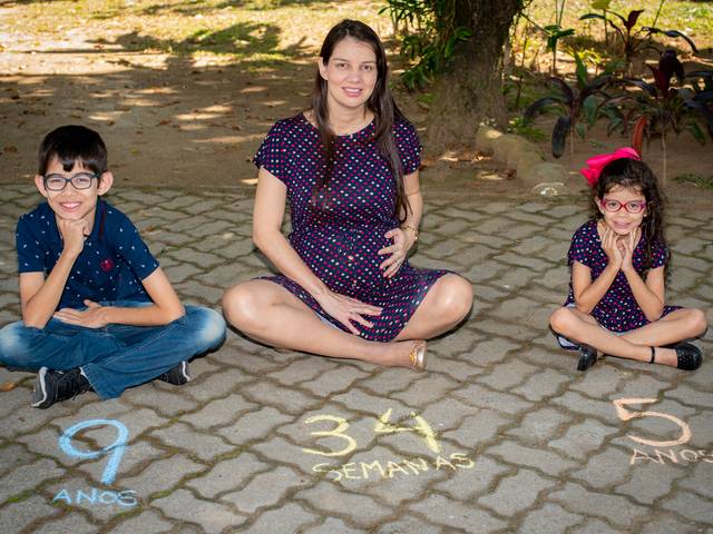 Gestante de A Espera de Gabriela