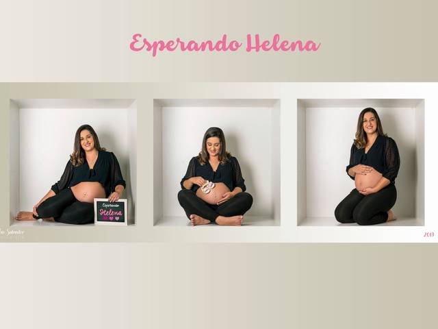 Gestante de Esperando Helena