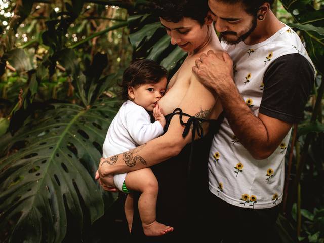 família de Rosa Cresceu 