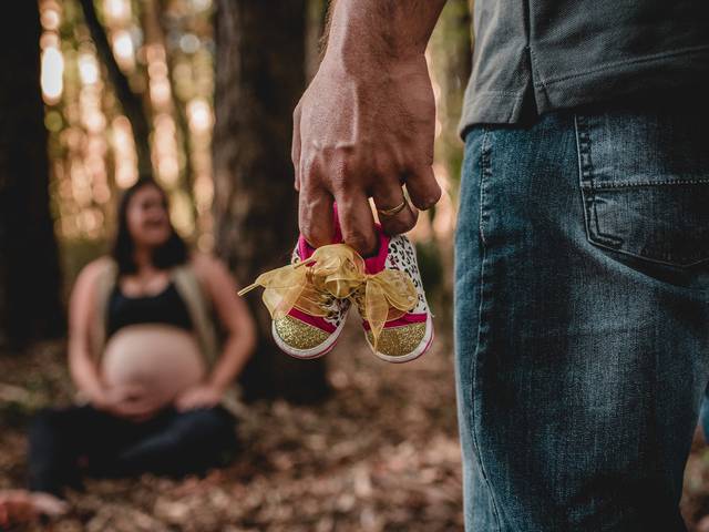 gestante de Gabriela e Hudson 