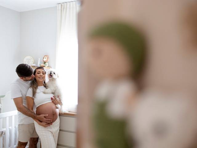 GESTANTE de A espera do Henrico