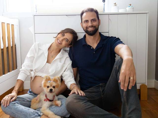 GESTANTE de A Espera de Pedro