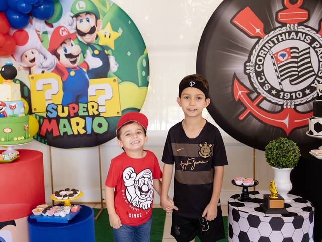 FESTAS INFANTIS de Aniversário 7 anos Thiago e 4 anos do Felipe