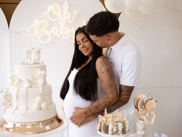 EVENTOS de chá revelação Thais & Bruno