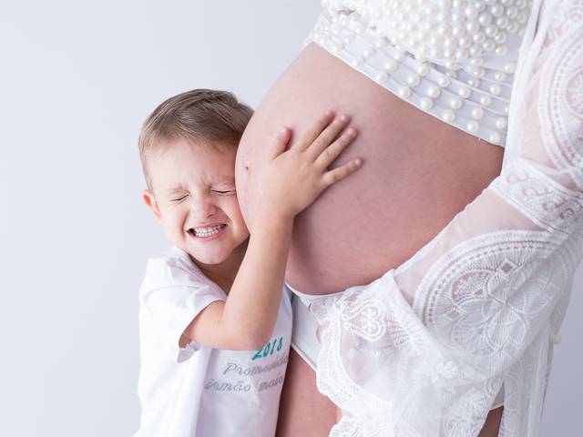 GESTANTE de Ensaio Gestante - Milena