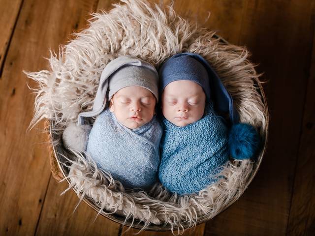 Newborn de Gabriel e Rafael - 55 dias 