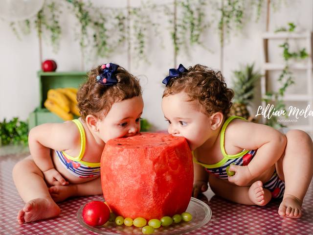 Bebês de Eliza e Luiza - 1 aninho 