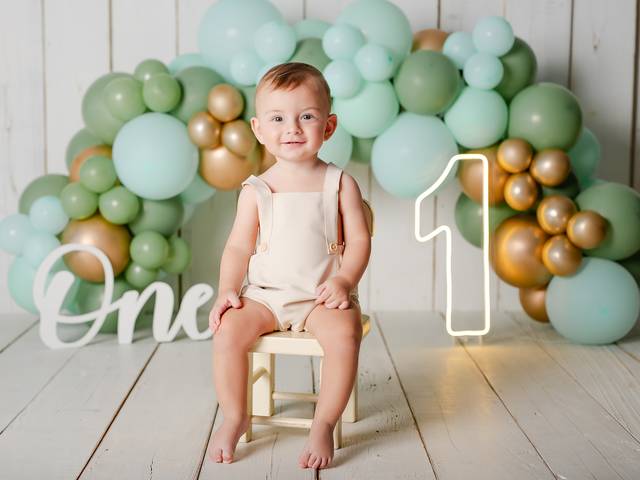 Cake Smash de Ravi - 1 aninho 