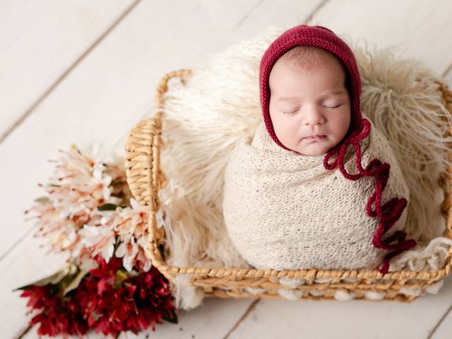 Newborn de Ana Luíza - 18 dias 