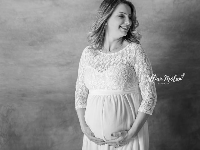 Gestante de A espera de Luiza 