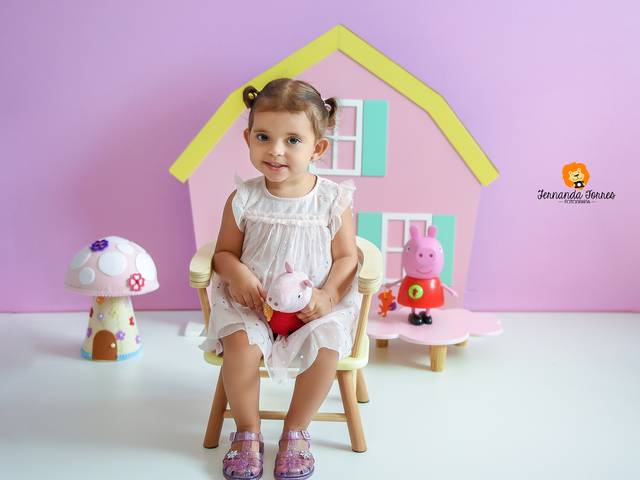 Ensaio Pré Festa  de Heloísa 2 anos