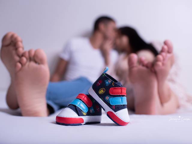 Gestante de À espera de Santhiago - Ensaio gestante