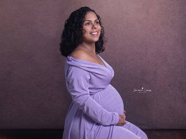 Gestante de A doce espera por Davi