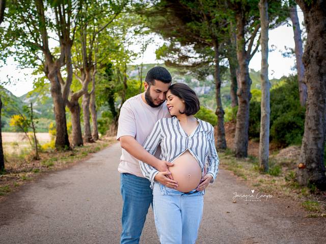 Gestante de Ravi, doce espera