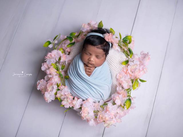 Newborn de Maria Júlia 8 dias