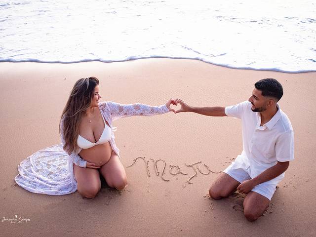 Gestante de À espera de Maju