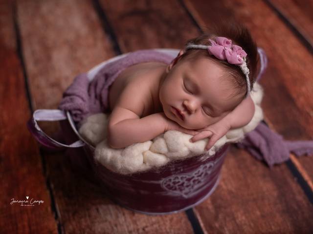 Newborn de Manuela 17 dias