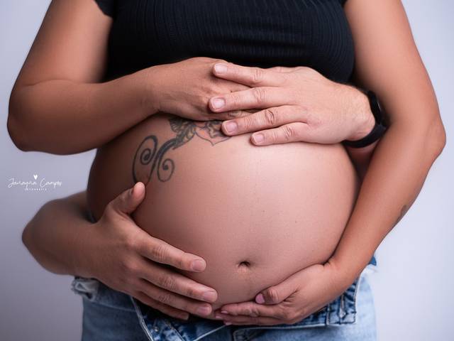 Gestante de À espera de Lara