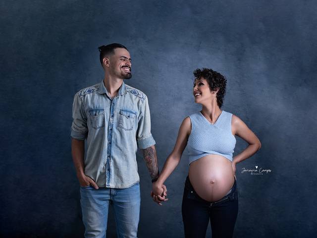 Gestante de À espera de Abgail