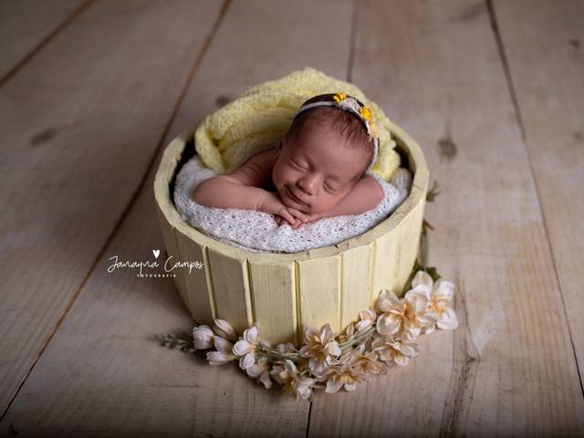 Newborn de Lívia 20 dias