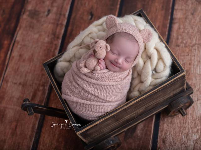 Newborn de Ensaio Newborn - Isabella 13 dias