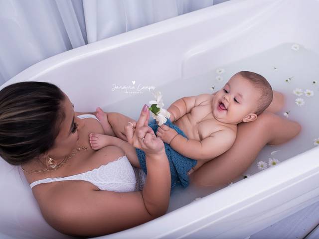 Infantil & Família de Ensaio mãe e filho - Carolina & Vinícius