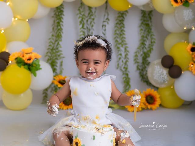 Smash the Cake de Ensaio Smash the Cake - Clarice