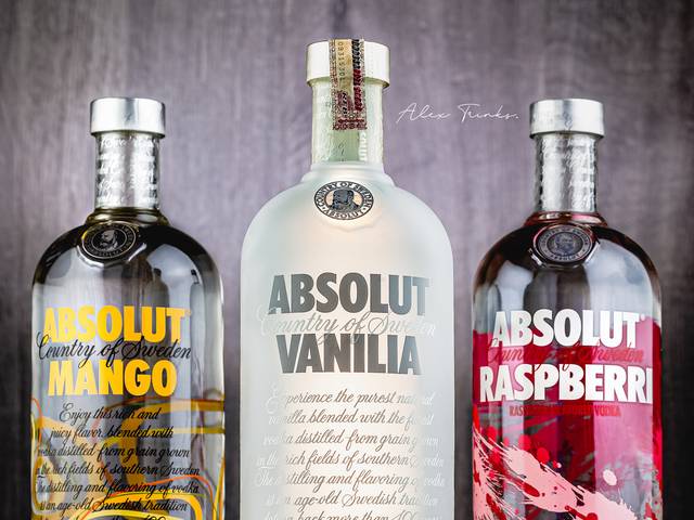 Produtos de Vodkas Absolut