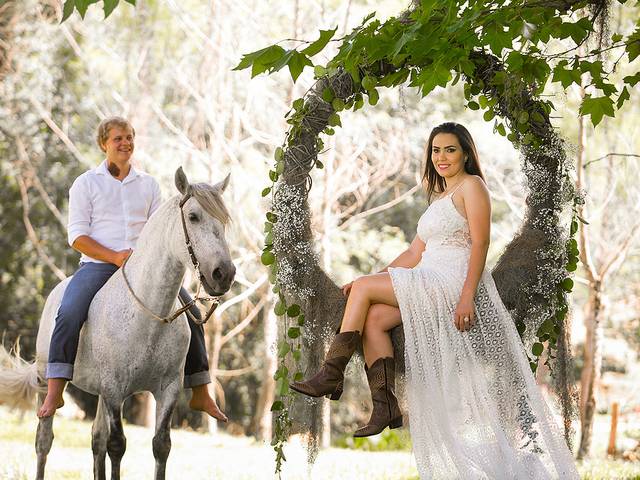 Ensaio de Casal de Edina e Otávio