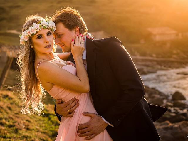 Ensaio de Casal de Greice Kelly e Gustavo