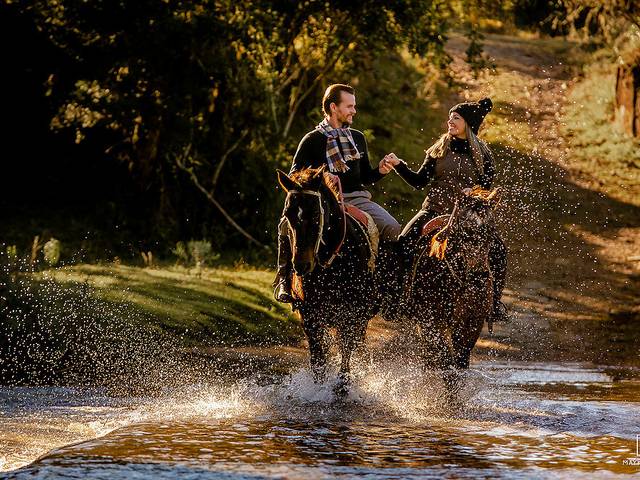 Ensaio de Casal de Fernanda e Diego