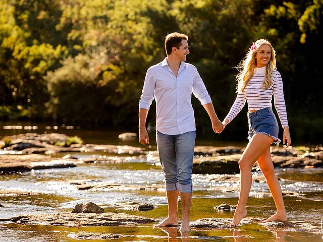 Ensaio de Casal de Aline e Rodrigo