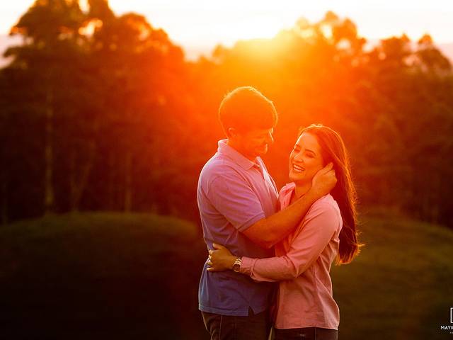 Ensaio de Casal de Pamela e Gustavo