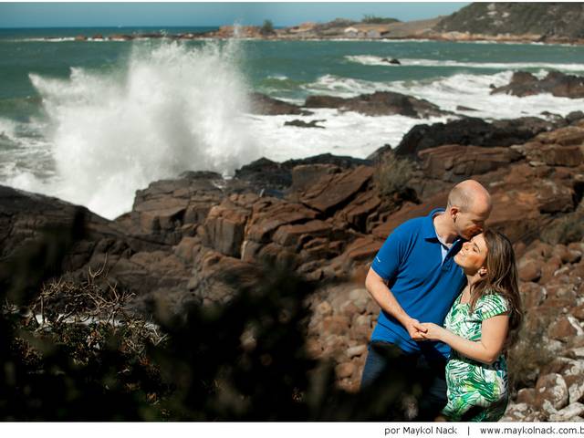 Ensaio de Casal de Clarissa e Sandro