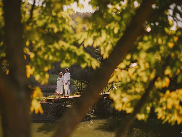 Gestantes de Marina e Guilherme na espera pelo Joaquim