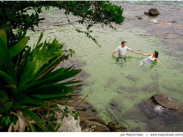 Ensaio de Casal de Amanda e Rangel