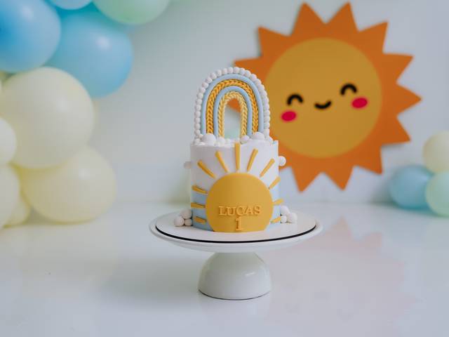 Gestante de Smash the cake Lucas