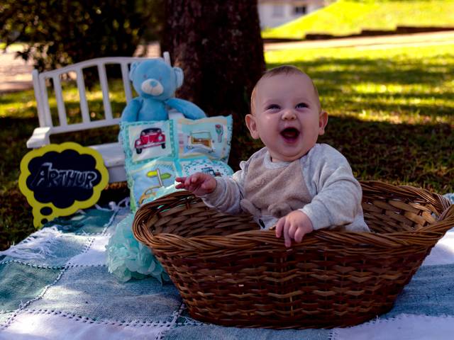Acompanhamento de 6 meses do Arthur