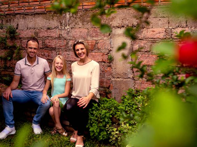 Ensaio Família de Bruna - 10 anos