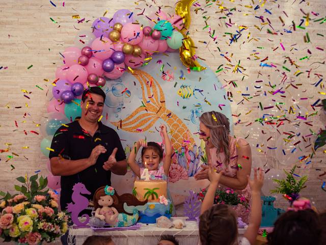 Evento de 4 anos da Manu